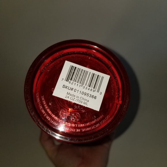 Starbucks Vibrant Red Party Tumbler - Picture 3 of 3